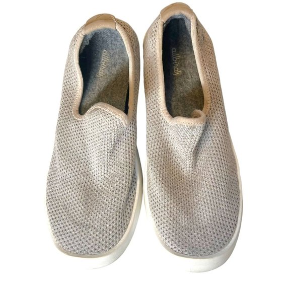 Allbirds Light Grey Tree Loungers Slip On Loafers 9